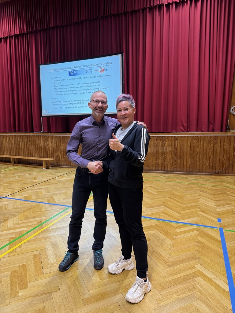 Verschmelzung RCV und VT