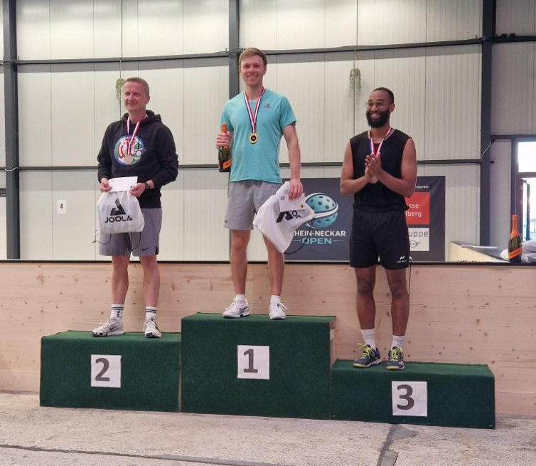 Goldmedaille bei den Rhein-Neckar-Open
