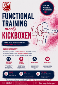 Mehr über den Artikel erfahren Neu – Aus „Make you HIIT-Fit“ wird „Functional Training meets Kickboxen“